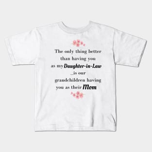 Daughter in Law funny Kids T-Shirt